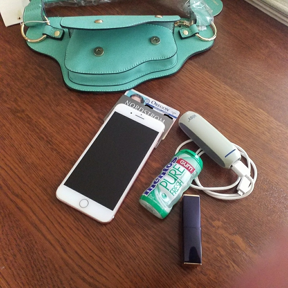 Isabelle Vegan Leather Mint Belt Bag Fanny Pack - Picture 7 of 7